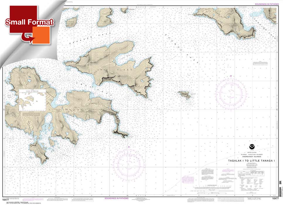 Tagalak Island to Little Tanaga l.