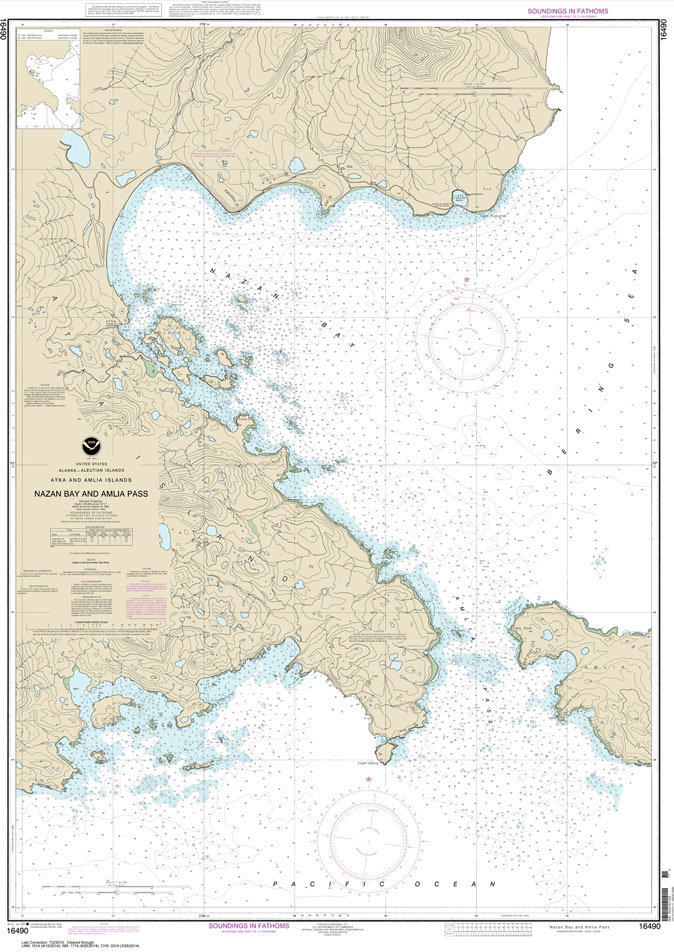 Nazan Bay and Amilia Pass