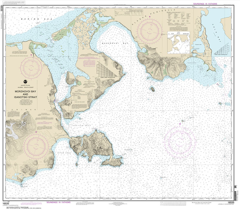 Morzhovoi Bay and Isanotski Strait