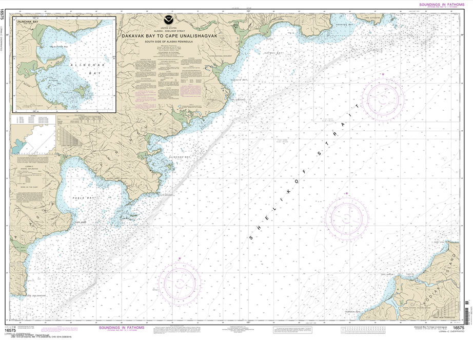 Dakavak Bay to Cape Unalishagvak;Alinchak Bay