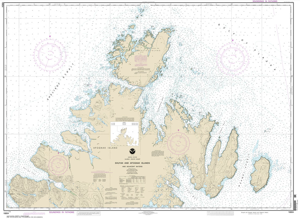 Shuyak and Afognak Islands and adjacent waters