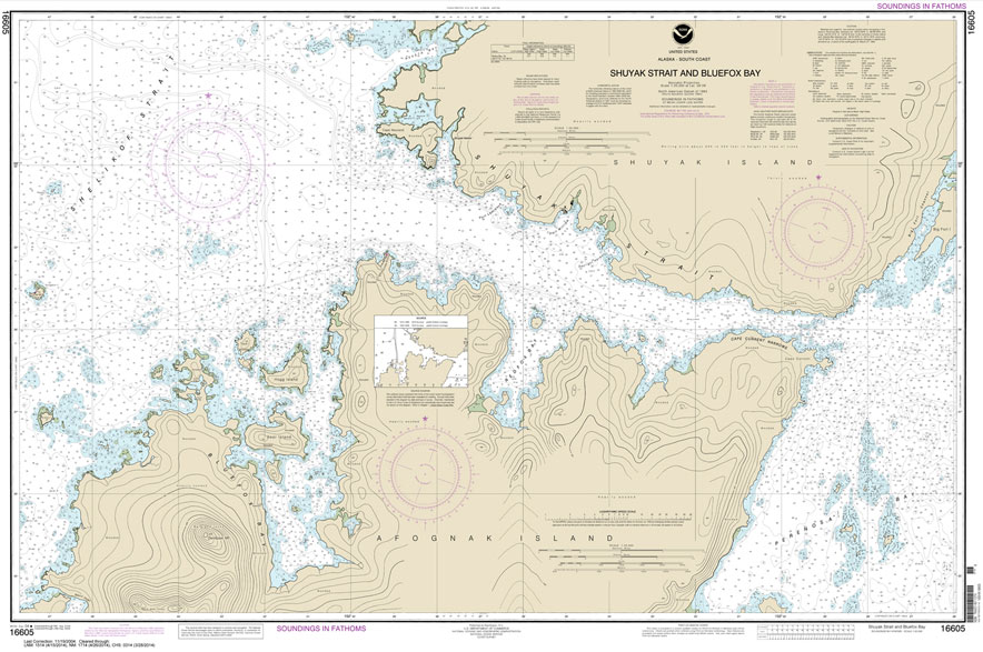 Shuyak Strait and Bluefox Bay