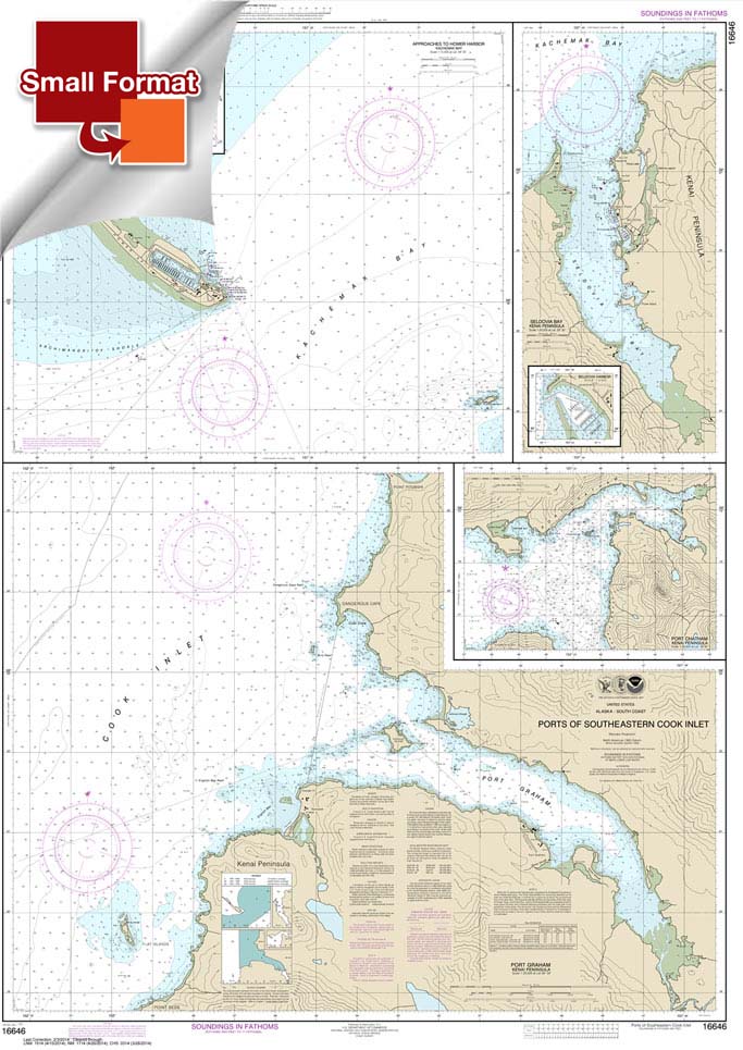 Ports of Southeastern Cook Inlet Port Chatham;Port Graham;Seldovia Bay;Seldovia Harbor;Approaches to Homer Hbr;Homer Harbor