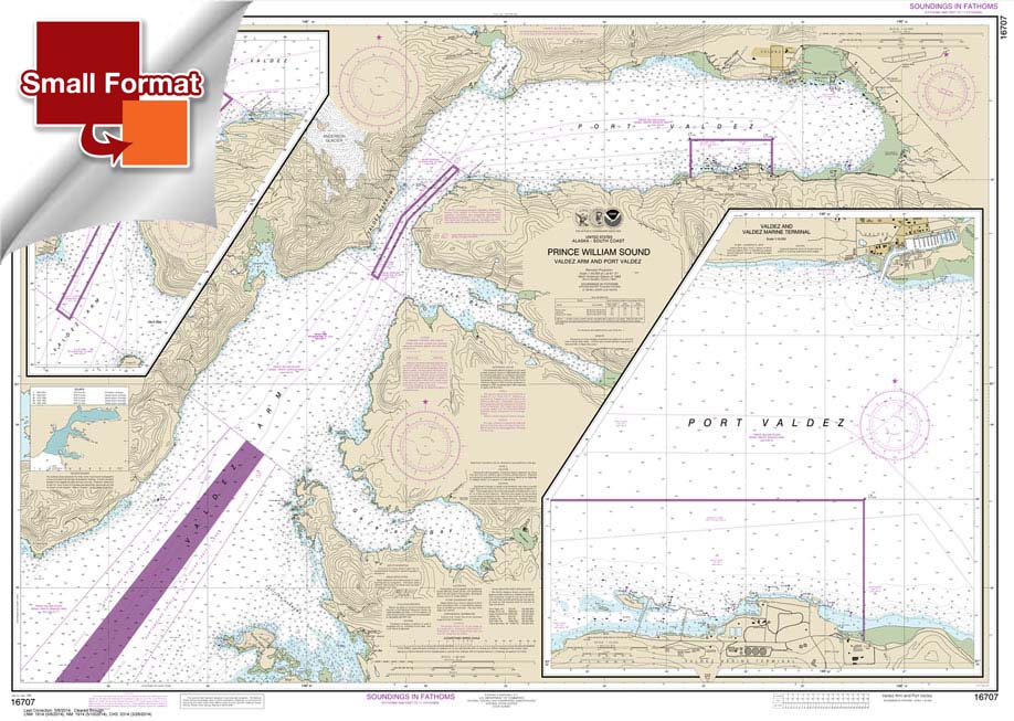 Prince William Sound-Valdez Arm and Port Valdez;Valdez Narrows;Valdez and Valdez Marine Terminal