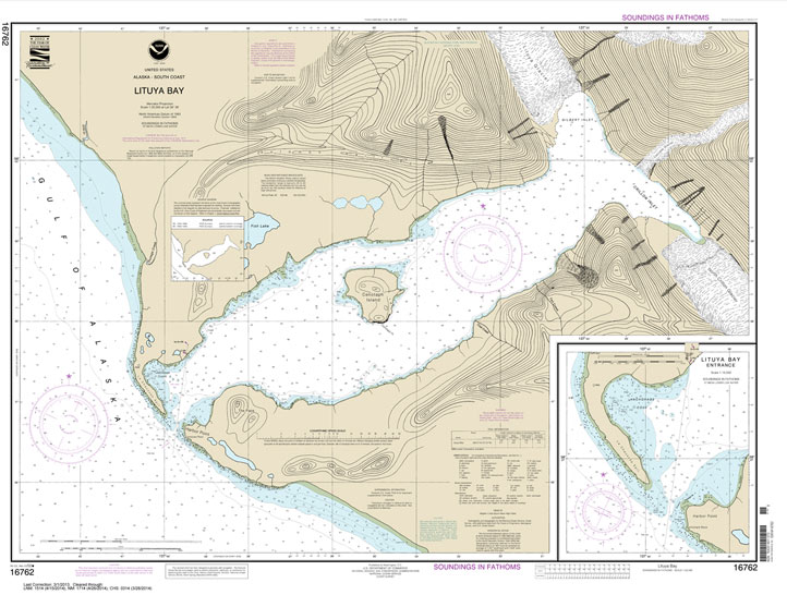 Monterey Bay to Coos Bay 18010 Nautical Charts