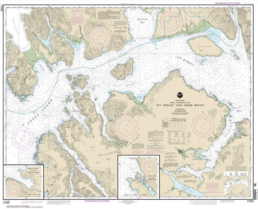 Icy Strait and Cross Sound;Inian Cove;Elfin Cove