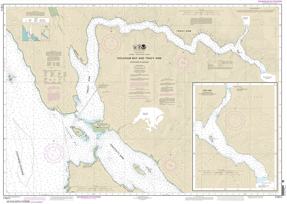 Holkham Bay And Tracy Arm - Stephens Passage