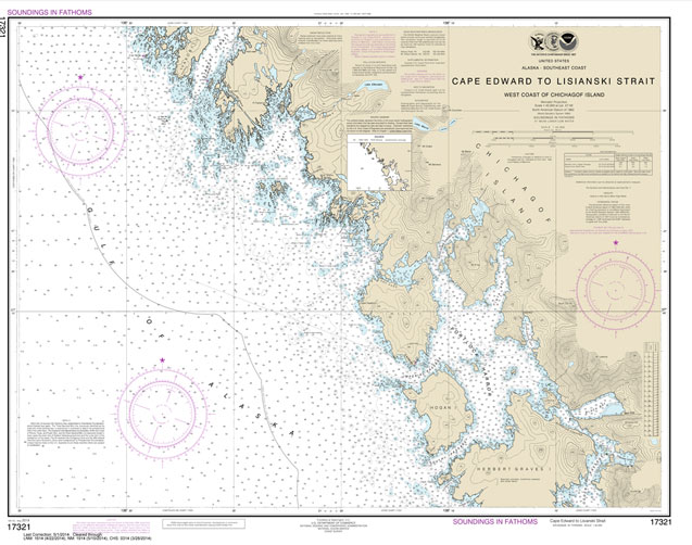 Cape Edward to Lisianski Strait: Chichagof Island