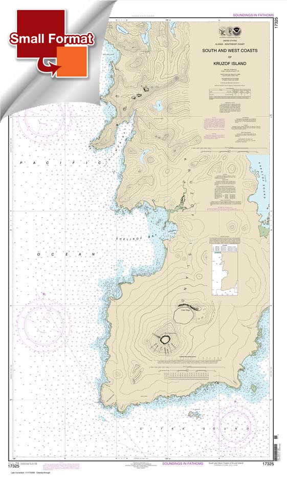 South and West Coasts of Kruzof Island