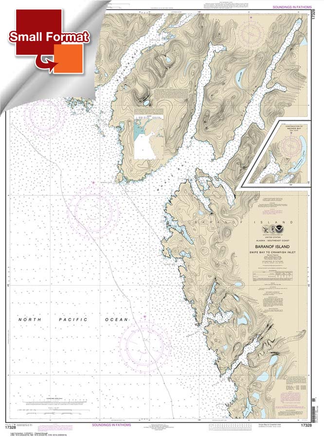 Snipe Bay to Crawfish Inlet:Baranof l.