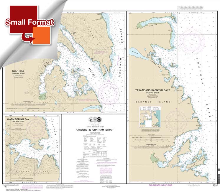 Harbors in Chatham Strait Kelp Bay;Warm Spring Bay;Takatz and Kasnyku Bays