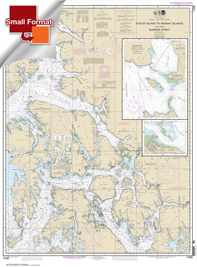 Etolin Island to Midway Islands: including Sumner Strait;Holkham Bay;Big Castle Island