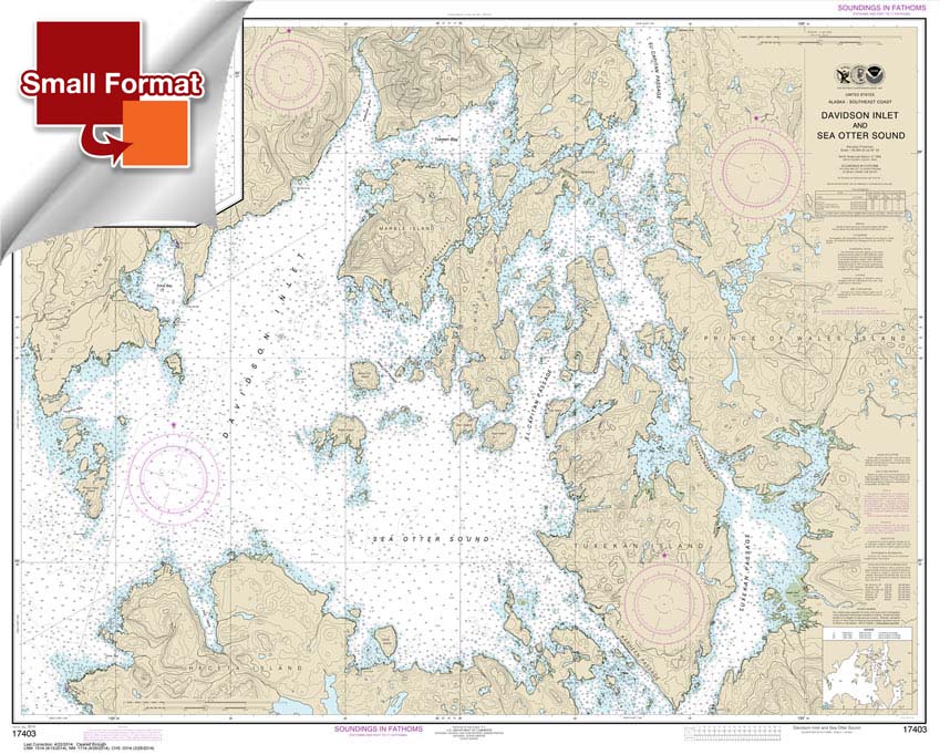 Davidson Inlet and Sea Otter Sound;Edna Bay