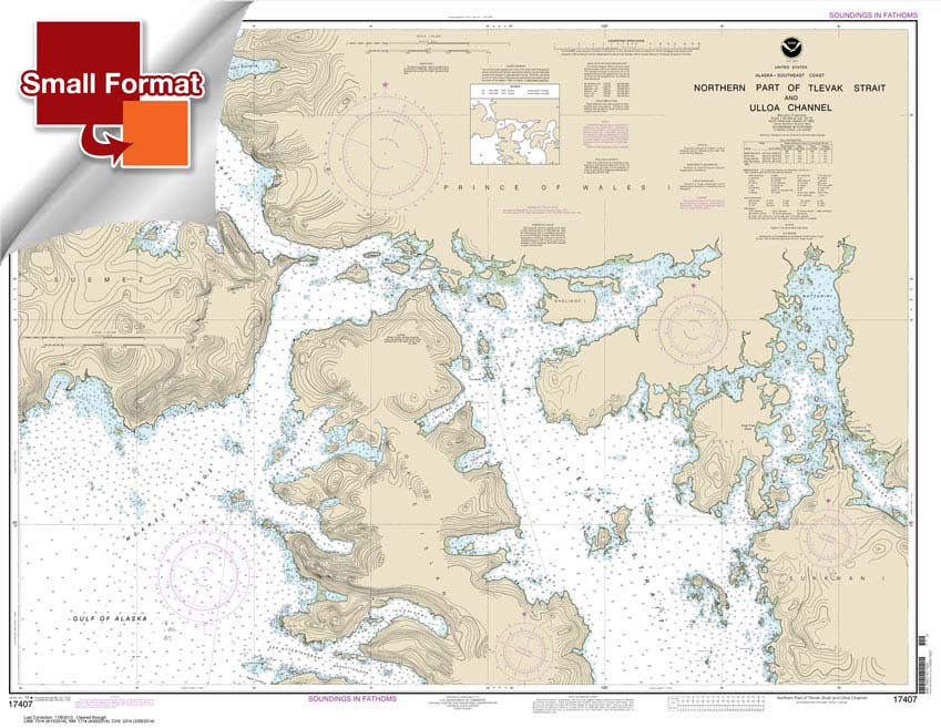 Northern part of Tlevak Strait and Uloa Channel