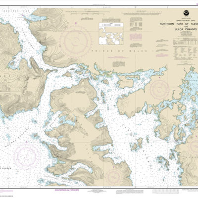 Northern part of Tlevak Strait and Uloa Channel