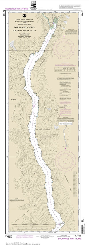 Portland Canal-North of Hattie Island