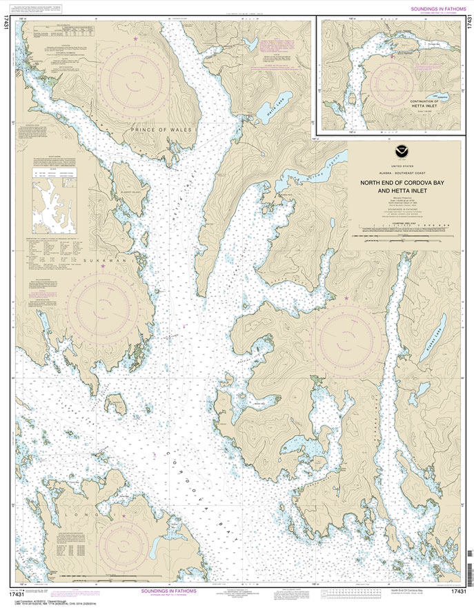 N. end of Cordova Bay and Hetta Inlet