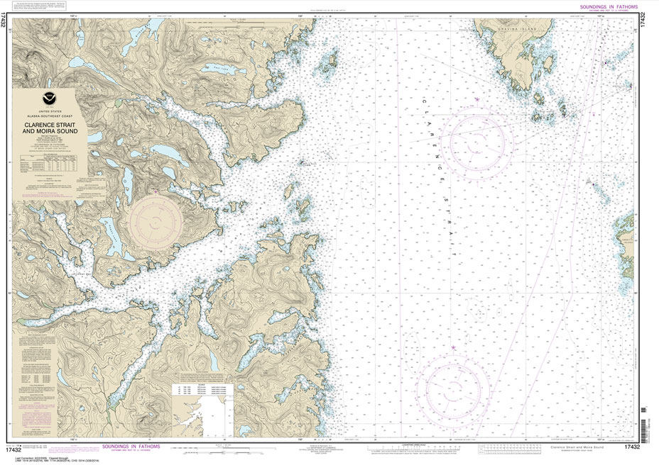 Clarence Strait and Moira Sound