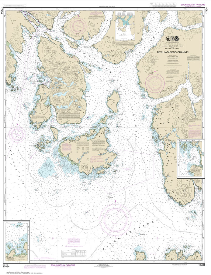 Revillagigedo Channel;Ryus Bay;Foggy Bay