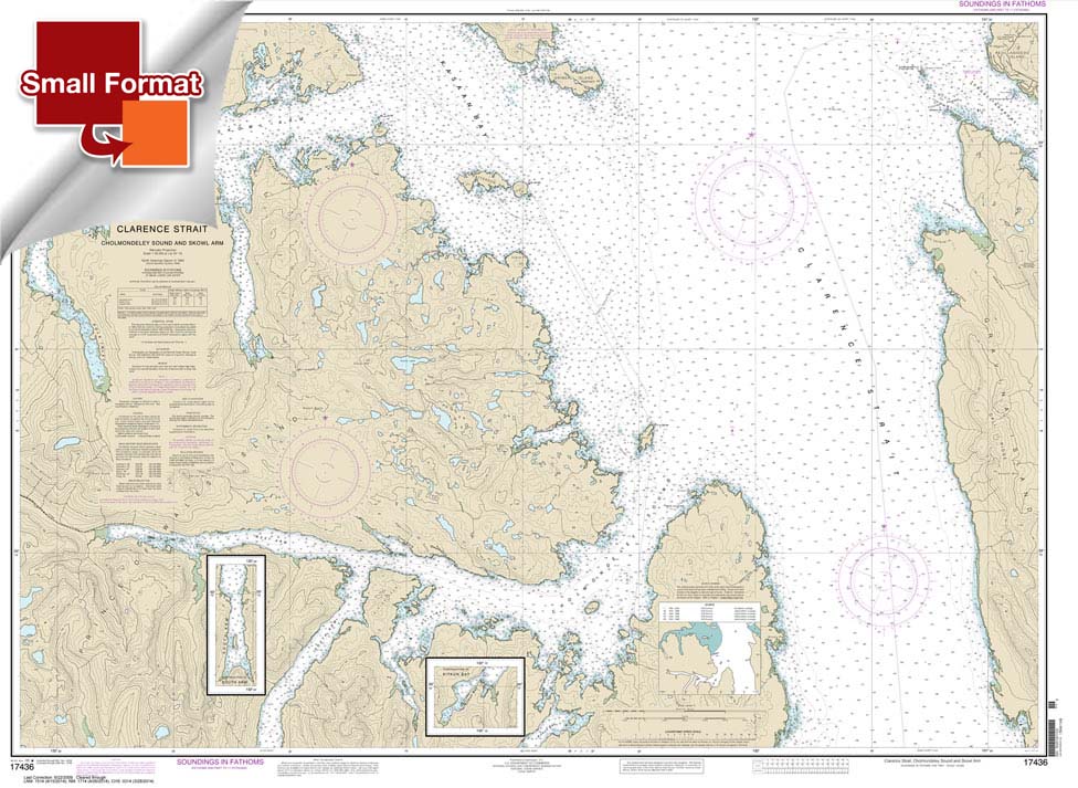 Clarence Strait: Cholmondeley Sound and Skowl Arm