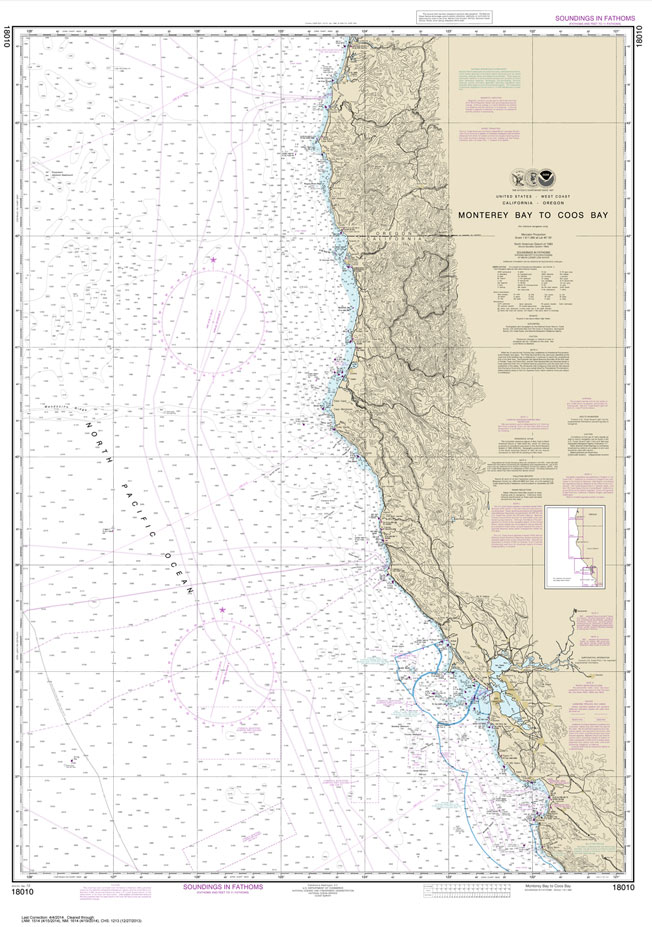 Monterey Bay to Coos Bay