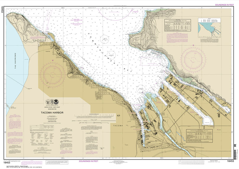 Port Hueneme And Approaches;Port Hueneme 18724 Nautical Charts