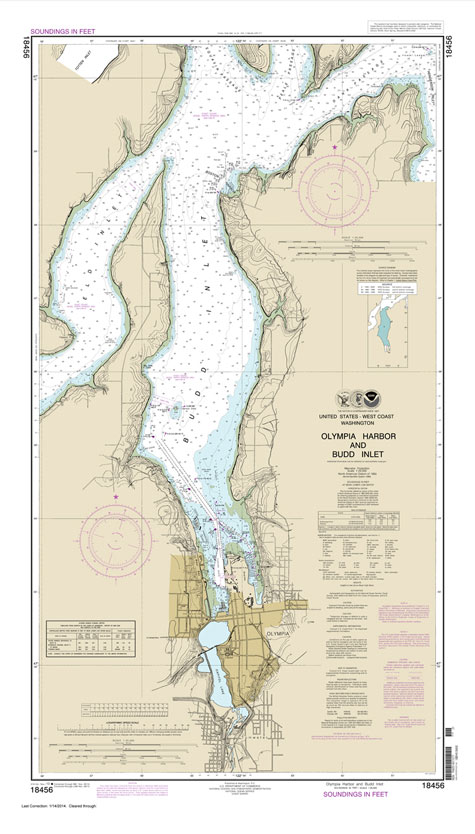 Olympia Harbor and Budd Inlet