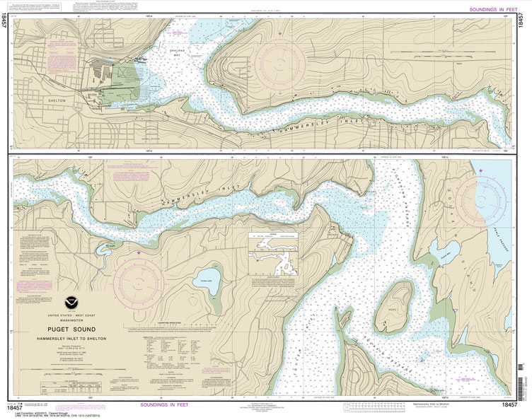 Puget Sound-Hammersley Inlet to Shelton