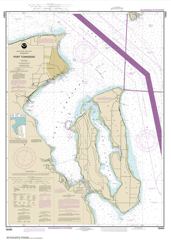 Port Townsend 18464 Nautical Charts