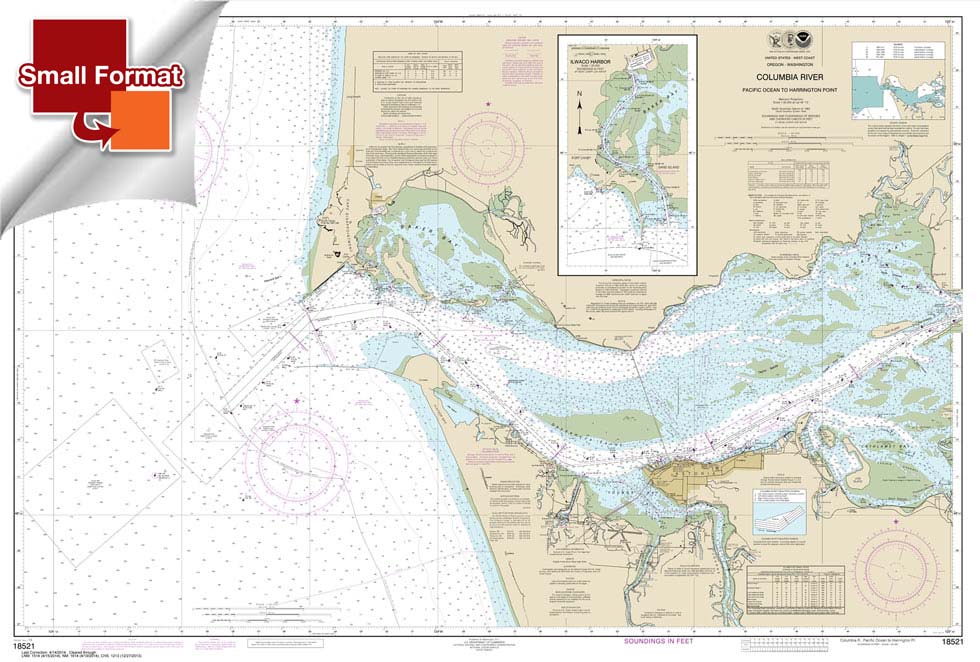 Columbia River Pacific Ocean to Harrington Point;Ilwaco Harbor