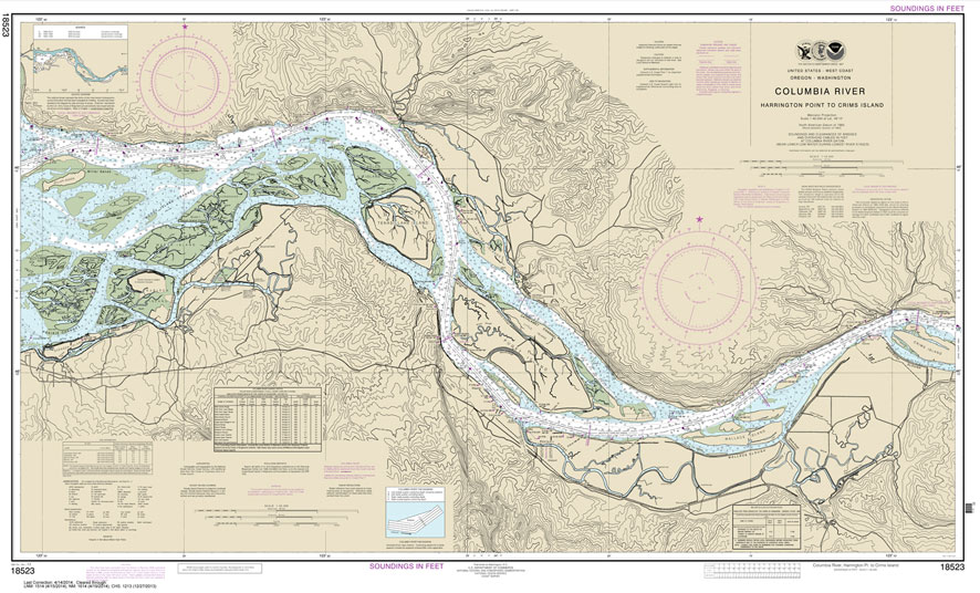 Columbia River Harrington Point to Crims Island