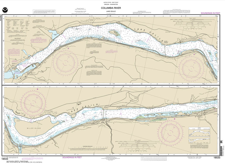 Columbia River Lake Celilo