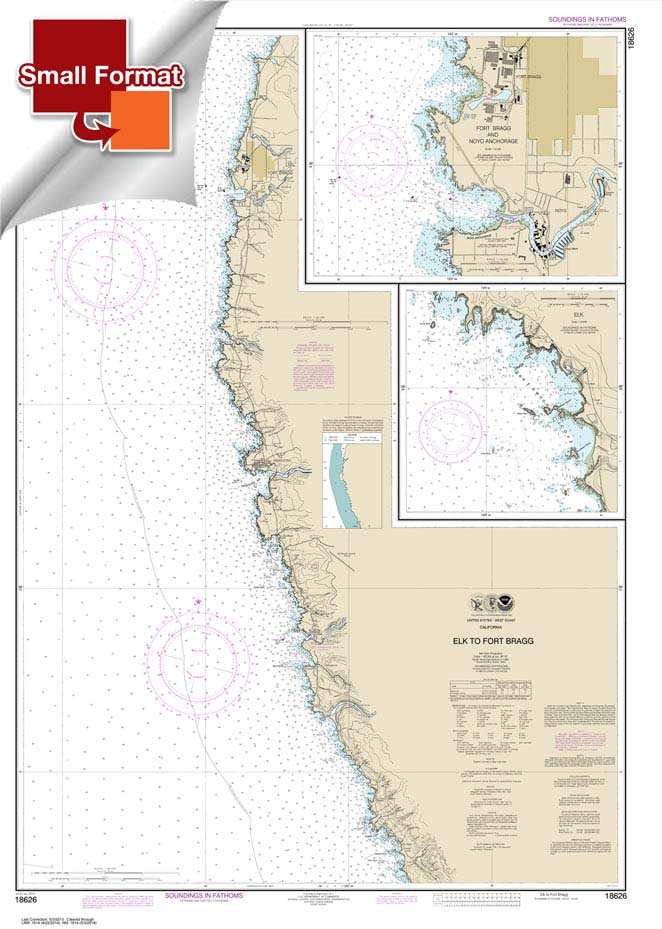 Elk to Fort Bragg;Fort Bragg and Noyo Anchorage;Elk