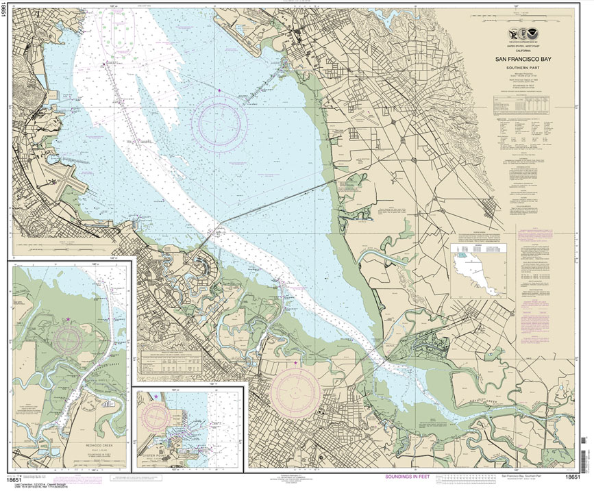 San Francisco Bay-southern part;Redwood Creek.;Oyster Point