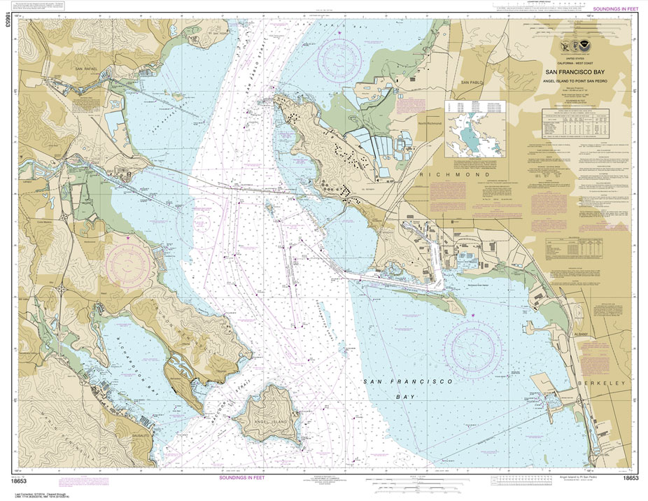 San Francisco Bay-Angel Island to Point San Pedro