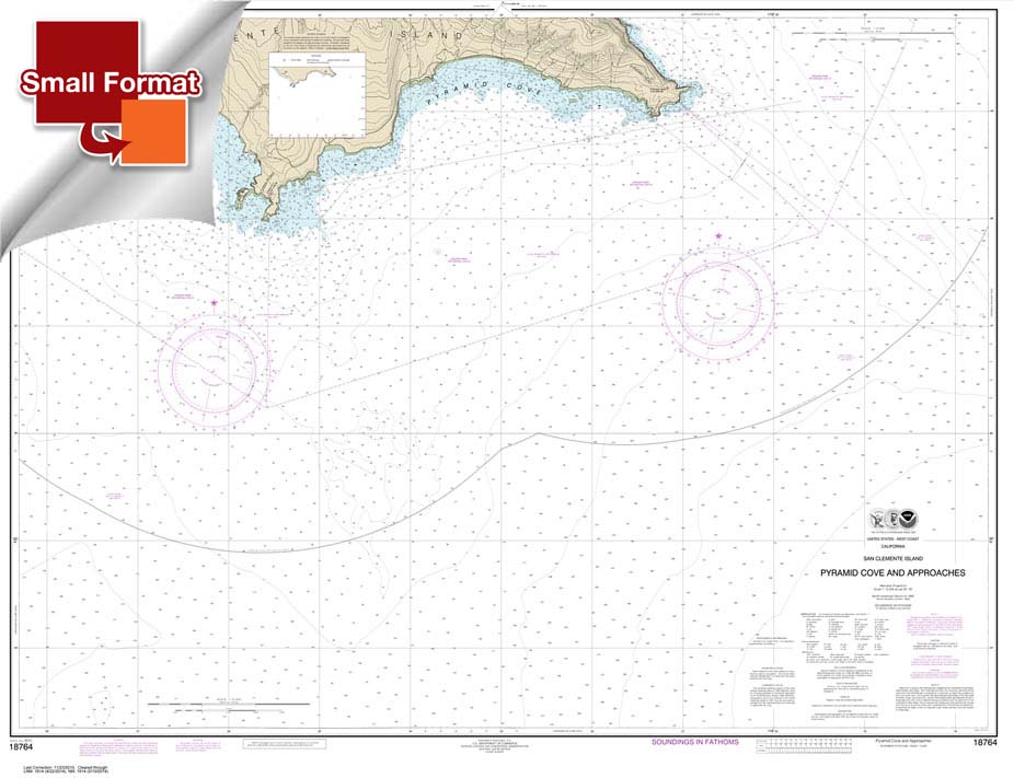 San Clemente Island Pyramid Cove and approaches